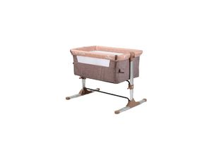 3800151986713 - Bettschaukel Sleep n Care ab Geburt Matratze höhenverstellbar Öffnung in beige