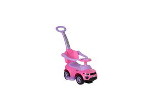 3800151987802 - Rutscher 3 in 1 Kinderauto Off Road Schiebegriff Musik Rückenlehne in rosa