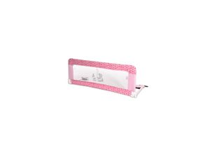 3800151989073 - Kinder Bettschutzgitter Safety night Größe 127 x 45 cm faltbar Tasche rosa pink