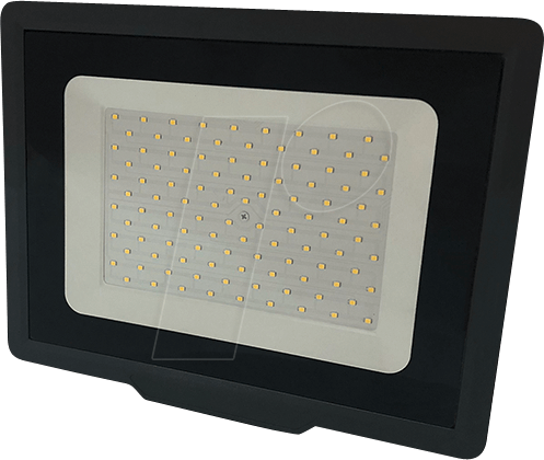 3800156659285 - OPT 5928 - LED-Flutlicht 100 W 8000 lm 4500 K schwarz