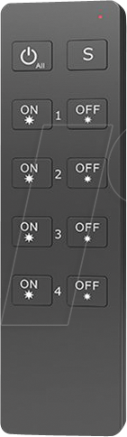 3800156663411 - OPT AC6341 - Fernbedienung LED-Streifen single color 24 GHz