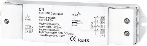 3800156663435 - OPT AC6343 - Controller LED-Streifen RGB RGBW