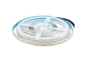 3800157610117 - V-Tac 2835 Einfarbiger LED-Streifen 240 LEDs Meter - 5-Meter-Rolle-Warm