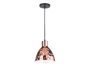 3800157610841 - VT-8220 led Chandelier Cone Lampenfassung 1MT E27 Spiegel Roségold d220mm sku 3711 - Rose Gold - V-tac