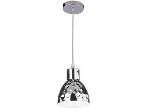 3800157610858 - V-tac - Retro Design Hänge Lampe Hammerschlag Pendel Leuchte Wohn Zimmer Beleuchtung chrom 3712 3800157610858 - V-tac - Retro Design Hänge Lampe Hammerschlag Pendel Leuchte Wohn Zimmer Beleuchtung chrom 3712