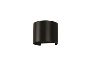 3800157616904 - V-tac - 6W Wandlamp Körper Rund IP65 660LM 60° Mod VT-756 sku 7090 - Neutralweiß 4000K - Schwarz - Schwarz