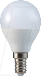 3800157624367 - Vtac - LED-Lampe E14 55W P45 Température de Couleur Blanc chaud 2700K