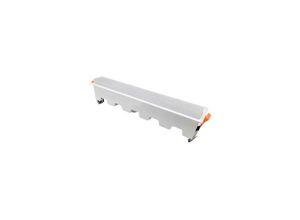 3800157626750 - V-tac - 20W led Linear Einbauleuchte 120° 1400LM IP20 Aluminium weißer Körper mit Driver VT-20002 – sku 6414 Neutralweiß 4000K - Weiß