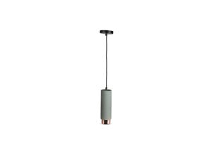 3800157635325 - VT-864 GU10-GU53 Hängende Pendelleuchte 1M grau gips mit metall Roségold für spotlights - sku 3130 - Grau - V-tac