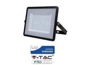 3800157635684 - Vtac - Samsung v-tac pro VT-100B 3000K Schwarz led IP65 100W Scheinwerfer sku 412