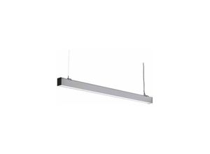 3800157638586 - V-TAC PRO VT-7-43 40W LED lineares hängende Aufhängung Licht samsung chip smd 4000K Silber Aluminium linkable - sku 384