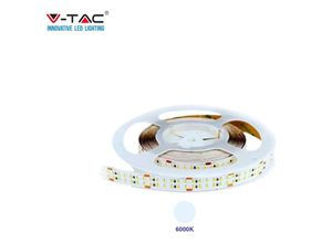 3800157642057 - V-tac - led streifen smd 2216 24 v 5 m cri 95 kaltweiss 6000K IP20 no wp - sku 2582