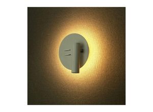 3800157644358 - PRO VT-2963 Doppelquellen-LED-Wandleuchte für Hotelapplikationen 3 W + SMD 6 W 3000 K weiß 2 Ein- Aus-Tasten IP20 – Artikelnummer 1489 - Weiß