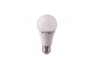 3800157646611 - Vtac - v-tac VT-2211 11W led lamp bulb E27 A60 kaltweiß 6400K mit Mikrowelle und Tageslichtsensor - sku 2765 - Weiß