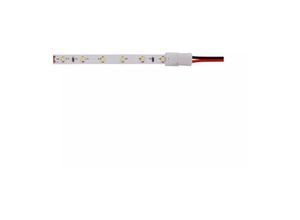 3800157660242 - Vtac - v-tac LED-Streifenverbinder 8mm Breite mit 2-Pin-Clip und Lötdrähten