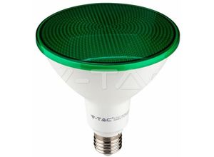 3800157662680 - Vtac - v-tac LED-Glühbirne E27 17W PAR38 Farbe Grün IP65