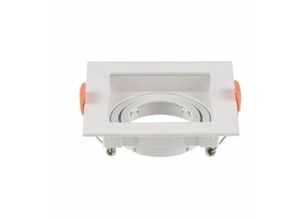 3800157664493 - Vtac - v-tac GU10 Quadratischer LED-Einbaustrahler Weiß