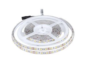 3800157676298 - V-tac - LED-Streifen 5 Meter 11 w pro Meter smd 5050 Farbe des Lichts warmweiß 3000 k für den Außenbereich mit Klebestreifen und Abdeckung aus