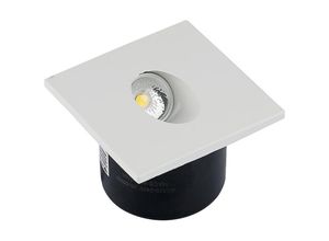 3800157677264 - Vtac - v-tac Quadratisches LED-Downlight Einbauleuchte 3W Farbe Weiß 4000K IP20