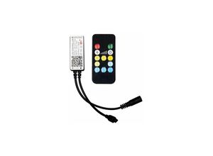 3800157681643 - VT-2427 WiFi Controller mit IR-Fernbedienung für LED-Streifen 3IN1 12V 24V 12 tasten works with smartphone - sku 2902 - Schwarz - V-tac