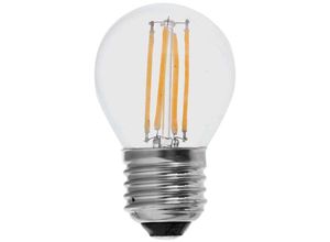 3800157683517 - VT-1980 Sphere LED-Lampe 4W transparentes Filament E27 G45 warmweißes Licht 3000K - 214306 - Transparent - V-tac