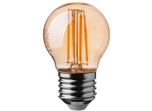 3800157683586 - Vtac - v-tac LED-Glühbirne E27 4W G45 Filament Amber 2200K