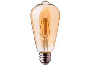 3800157683708 - Vtac - v-tac LED-Glühbirne E27 4W ST64 Filament Amber 2200K