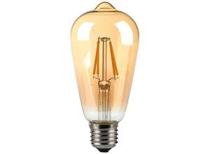 3800157683715 - Vtac - v-tac LED-Glühbirne E27 8W ST64 Glühfaden Amber 2200K