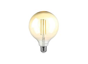 3800157683968 - VT-2018 8W led Glühlampe Vintage E27 Bernstein G125 dimmbares Licht 2200k Sku 217155 - Bernstein - V-tac