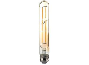 3800157684163 - VT-2006 Röhrenförmige LED-Lampe 6W Е27 T30 Vintage zylindrisches Filament Bernsteinfarbe warmweiß 2200K - sku 217143 - Bernstein - V-tac