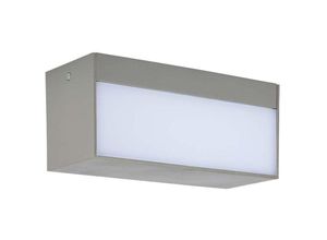 3800157684934 - 12W LED-Wandleuchte weiches Licht Doppelstrahl up down 110° für rechteckige Außenwand IP65 VT-8057 6400K sku 218244 - Grau - V-tac