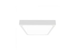 3800157685795 - V-tac - VT-8618SW-SQ LED-Deckenleuchte 18 w integrierter Mikrowellen-Bewegungssensor IP44 quadratisch weiß 360° 4000K – Artikelnummer 7666 - Weiß