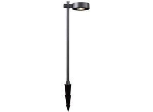 3800157693073 - Vtac - v-tac 6W LED-Gartenlampe mit doppeltem Bodenbefestigungspflock Schwarze Farbe h102cm 3000K IP65