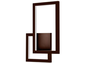 3800157693103 - VT-11120 doppelte rechteckige und quadratische geometrische LED-Wandleuchte 20W Farbe Corten modernes Design 4000k IP20 sku 6841 - Corten - V-tac