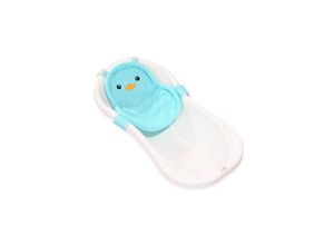 3800166100555 - Baby Badenetz Pinguin Clips aus Kunststoff Badewannennetz ab Geburt blau