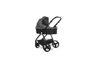 3800166102092 - Kombikinderwagen Infinity 3 in 1 Babyschale Babywanne Sportsitz bis 22kg grau schwarz