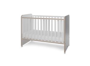 3800166105192 - Babybett Sweet Dream 124 x 68 x 95 cm Unterbettrahmen mit zwei Ebenen hellbraun