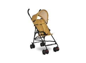 3800166105635 - Kinderwagen Buggy Vaya verstellbares Sonnendach klappbar Fußstütze gelb