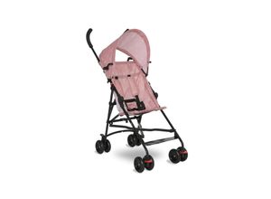 3800166105642 - Kinderwagen Buggy Vaya verstellbares Sonnendach klappbar Fußstütze rosa