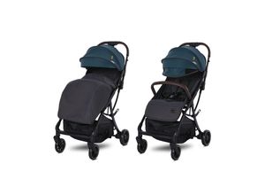 3800166108766 - Kinderwagen Buggy Minori faltbar PU-Räder Getränkehalter Fußabdeckung grün