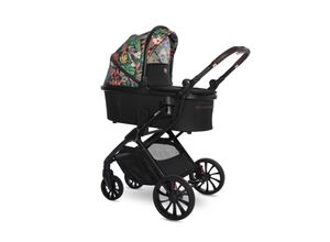 3800166110974 - Kinderwagen 2 in 1 Glory mit Adapter Babywanne umkehrbarer Sportsitz bunt