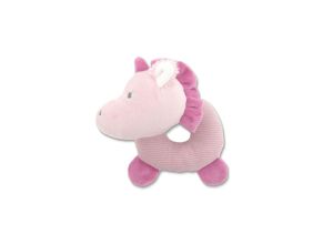 3800166114149 - Baby Rassel Tiere Greifling aus Plüsch leuchtende Farben ab Geburt pink
