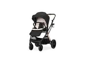 3800166118666 - Kinderwagen 2 in 1 Glory mit Adapter Babywanne umkehrbarer Sportsitz black