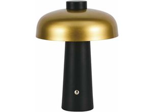 3800170202252 - V-tac - Wiederaufladbare Tischlampen - Gemalt - Gold+Schwarz - IP20 - 3W - 200 Lumen - 3IN1 - Goud+zwart geschilderd