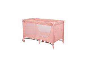 3800171201568 - Kikkaboo Reisebett Medley Seiteneingang weiche Matratzenauflage Netzfenster rosa pink