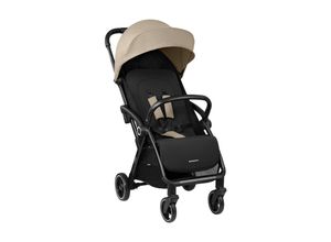 3800171203128 - Kikkaboo Kinderwagen Buggy Ciela 22 kg faltbar 360-Grad-Drehung Vorderräder Gurt beige