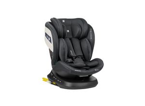 3800171204415 - Kikkaboo Kindersitz i-Cruise i-Size (40-150 cm) SPS Sitz 360° drehbar Isofix dunkelgrau