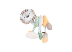 3800171205221 - Kikkaboo Stoffspielzeug Activity-Spirale Tierform Beißring Greifling ab Geburt beige