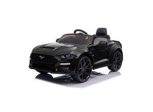 3800171206105 - Kikkaboo Kinder Elektroauto Ford Mustang Fernbedienung Driftfunktion Bluetooth schwarz