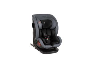 3800171208185 - Kikkaboo Kindersitz i-View i-Size (40-150cm) Isofix Top Tether 360-Grad-Drehung dunkelgrau